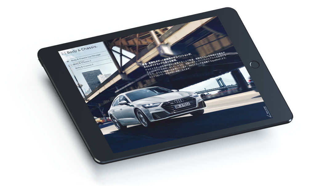 Audi marketing article content